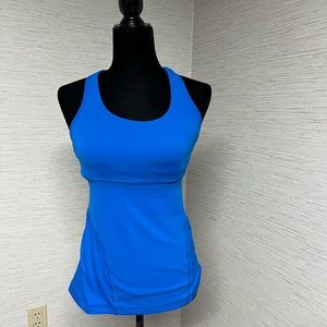 Lululemon tank top with bra lining - size 8